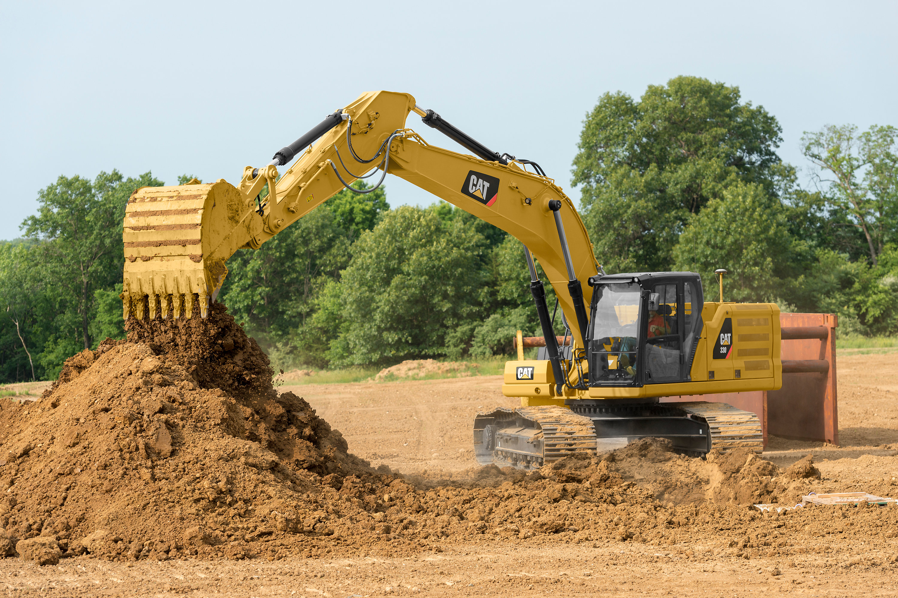 Cat® 330 and 330 GC Next Generation Excavators deliver increased efficiency and lower operating