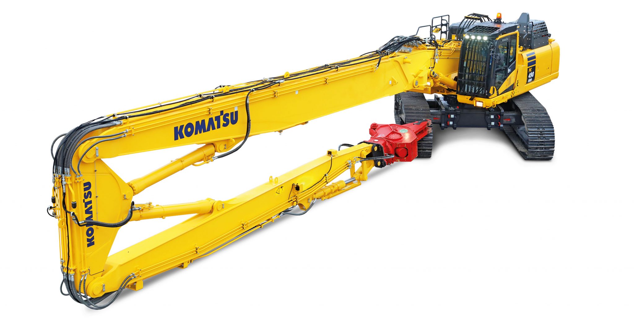 KOMATSU UNVEILS NEW HEAVYDUTY DEMOLITION EXCAVATOR UK Plant Operators