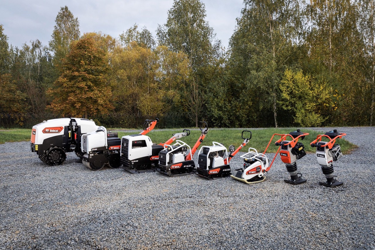 Bobcat Rolls Out New Light Compaction Product Range - UK Plant Operators