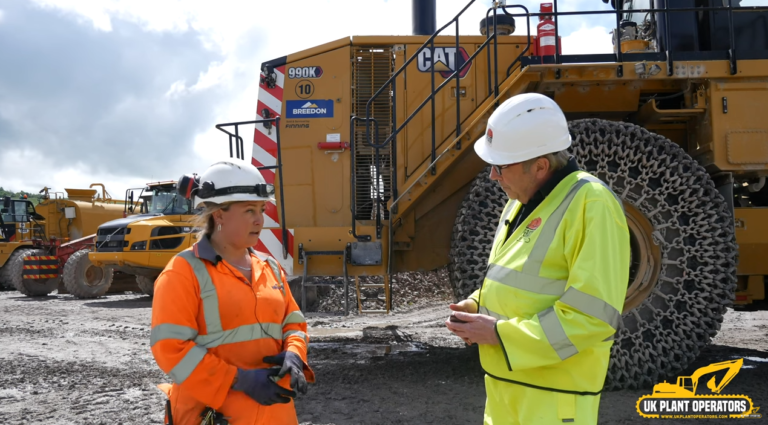 A Q&A with Gemma (The Digger Girl) At Breedons Quarry.